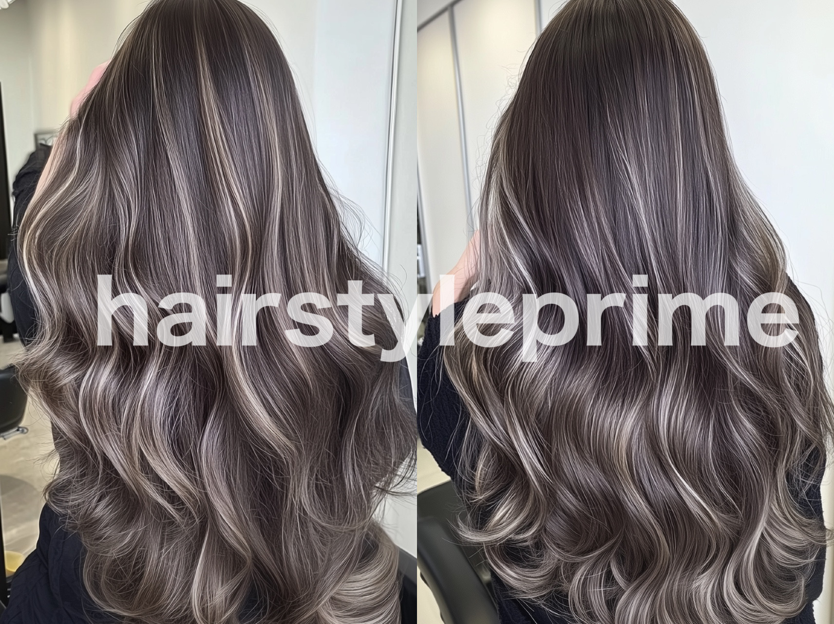 a22、ハイライトカラー、ヘアスタイル画像