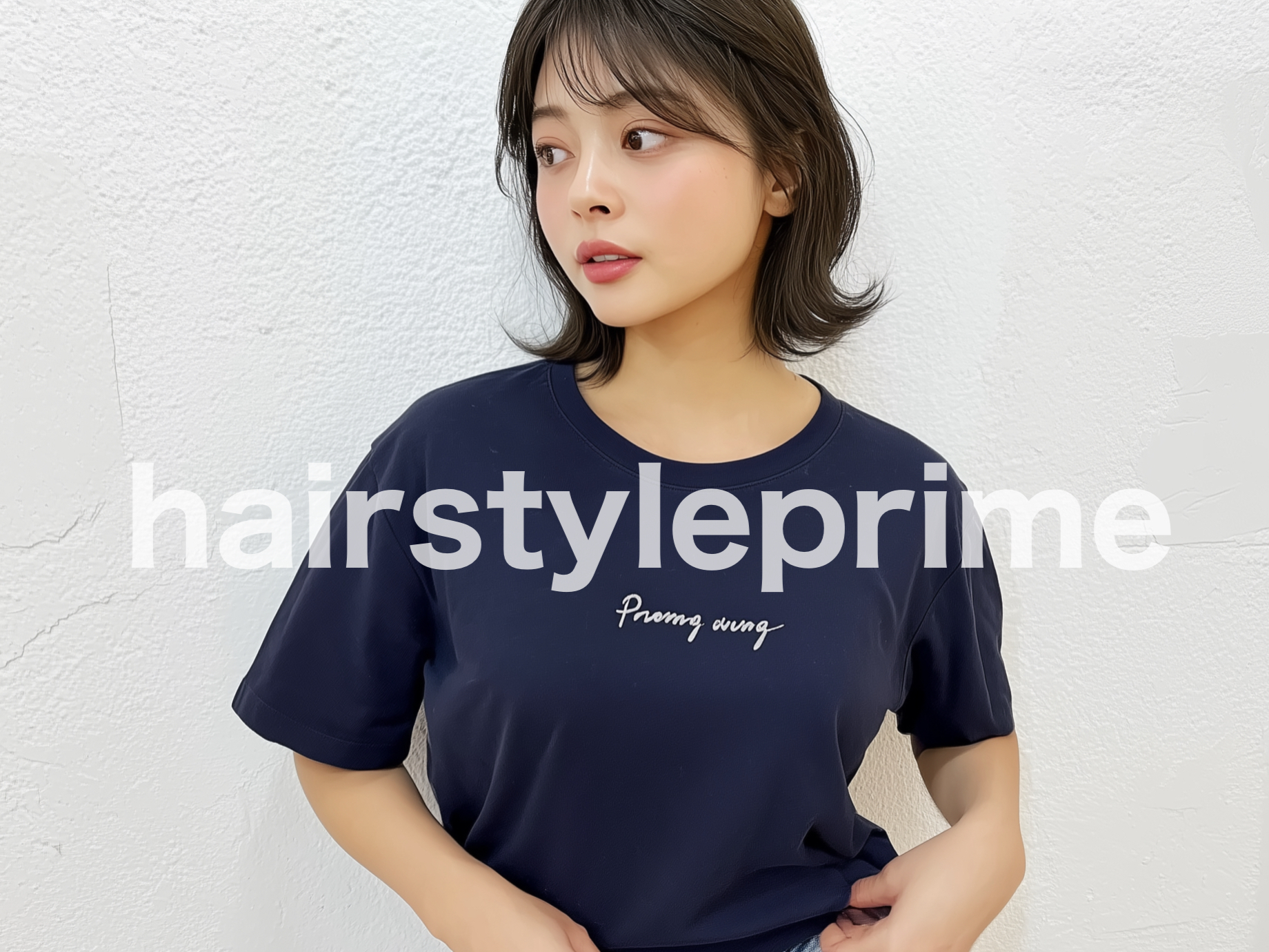 a28、ミディアム、ヘアスタイル画像